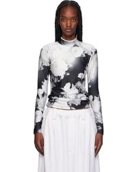 MERYLL ROGGE - Long Sleeve Piping Turtleneck - Lyst