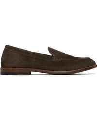 Drake's - Suede Henri Summer Loafers - Lyst