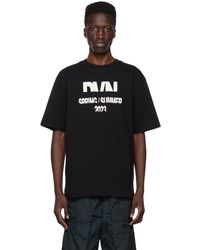 Dries Van Noten - Black Print T-shirt - Lyst