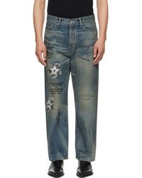 Yohji Yamamoto - Neighborhood Edition Savage Denim Dp Basic Jeans - Lyst
