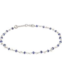 Pearls Before Swine - Bracelet taeus argenté et bleu - Lyst