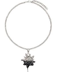 OTTOLINGER - Dipped Edelweiss Necklace - Lyst