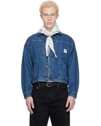 Maison Kitsuné - Kuro Edition Selvedge Voyage Denim Jacket - Lyst