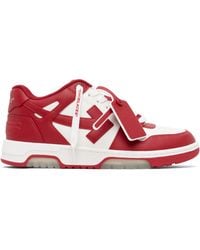Off-White c/o Virgil Abloh - Out Of Office Calf Leather Sneakers - Lyst