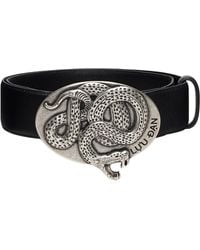 Lu'u Dan - Twisted Snake Cowboy Belt - Lyst