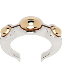 Bottega Veneta - Open Band Ring - Lyst