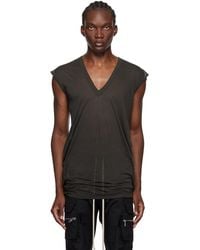 Rick Owens - Porterville Deep V T-Shirt - Lyst