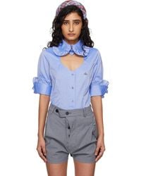 Vivienne Westwood - Short Sleeve Toulouse Frill Shirt - Lyst