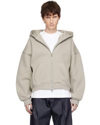 Seventh - Taupe V2 Zipped Hoodie - Lyst