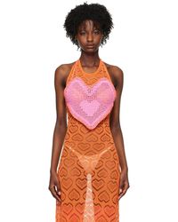 Marco Rambaldi - Ssense Exclusive Heart Camisole - Lyst