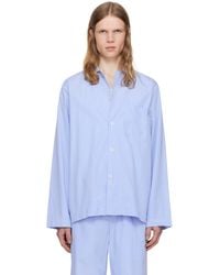 Tekla - Poplin Long-Sleeved Pyjama Shirt - Lyst