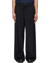 LE17SEPTEMBRE - Elasticized Wide Trousers - Lyst