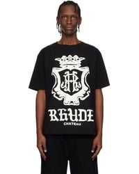 Rhude - Oversized Chateau Crest T-Shirt - Lyst