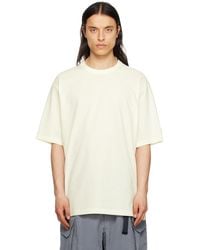 Y-3 - Off-white Loose T-shirt - Lyst