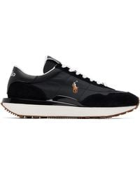 Polo Ralph Lauren - Train 89 Suede & Mesh Sneakers - Lyst