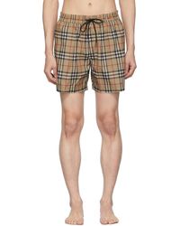 replica burberry swim trunks