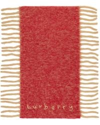 Burberry - Alpaca Wool Blend Happy Scarf - Lyst