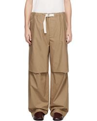 Jil Sander - Cotton Trousers - Lyst