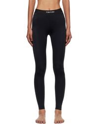 Tom Ford - Form-Fitting Velour Leggings - Lyst