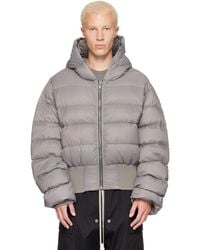 Rick Owens - Tower Nylon Duvet Hooded Down Jacket - Lyst
