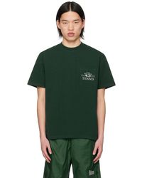 Palmes - T-shirt vichi vert - Lyst