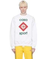 Casablancabrand - 'casa Sport' Icon Sweatshirt - Lyst