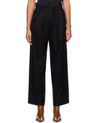 DUNST - Belted Trousers - Lyst