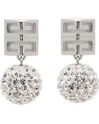 Givenchy - 4g Metalcrystal Earrings - Lyst