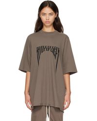 Rick Owens - Tower Jumbo S/S T-Shirt - Lyst