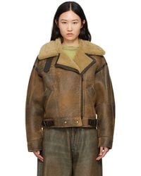 Acne Studios - Faux Fur & Shearling Jackets - Lyst