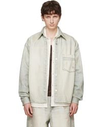 Won Hundred - Maza Printed Denim Shirt - Lyst
