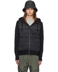 Canada Goose - Blouson Noir En Hybridge Rembourré En Duvet À Glissière - Lyst