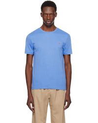 Polo Ralph Lauren - T-shirt bleu à coupe classique - Lyst