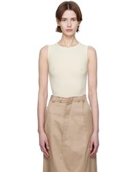 MM6 by Maison Margiela - Lycra Jersey Bodysuit - Lyst