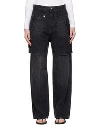 ANDERSSON BELL - Raptor Layered Wide-Leg Jeans - Lyst