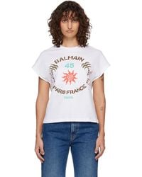 Balmain - Club 45' Boxy T-Shirt - Lyst