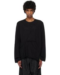Kiko Kostadinov - ブラック Inex メッシュ Tシャツ - Lyst