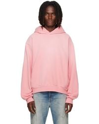 Acne Studios - Fleece Logo Hoodie - Lyst