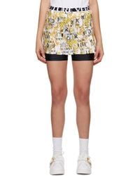 Versace Jeans Couture - White Print Shorts - Lyst