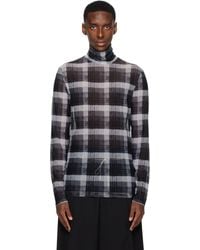 メンズ Dries Van Noten クロップド ダッフルコート ブラック | Lyst