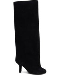MM6 by Maison Margiela - Suede Tall Boots - Lyst