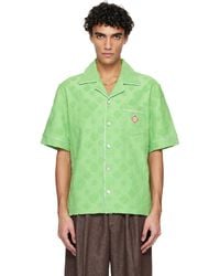 CASABLANCA - Monogram Short Sleeve Shirt - Lyst