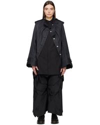 Junya Watanabe - Paneled Denim Jacket - Lyst