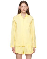 Tekla - Long Sleeve Pyjama Shirt - Lyst