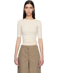 Flore Flore - Off- Anna T-shirt - Lyst