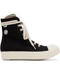 Rick Owens - Lido Canvas Sneakers - Lyst