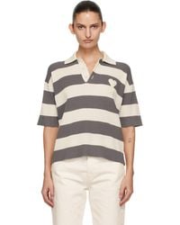 Ami Paris - Off- & Short Sleeves 'Ami De Coeur' Polo - Lyst