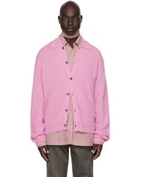 Our Legacy - Cardigan evening rose - Lyst