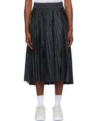 Nike X Sacai Womens Skirt in Black | Lyst