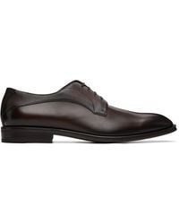 BOSS - Calfskin Derbys - Lyst